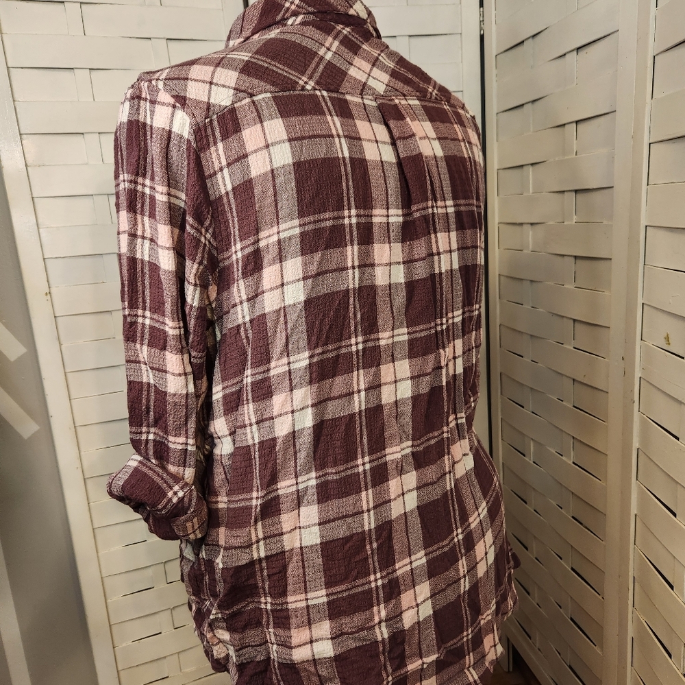 Button down plaid